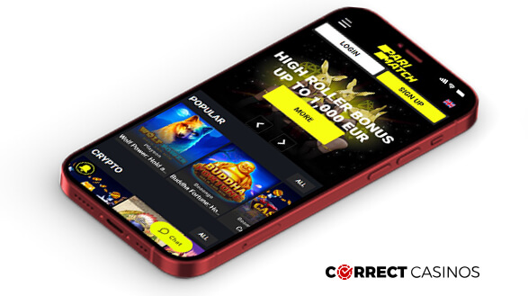 PariMatch Casino - Mobile Version