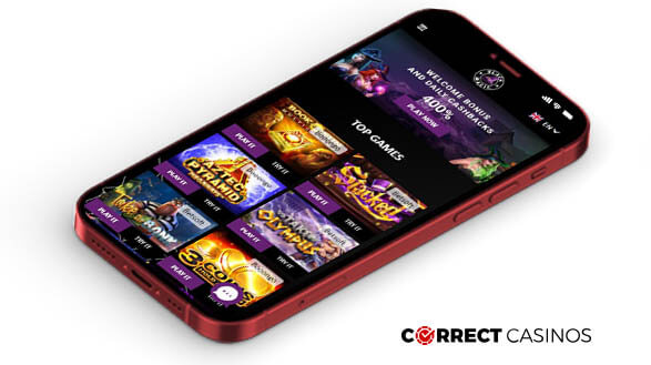 Black Magic Casino - Mobile Version
