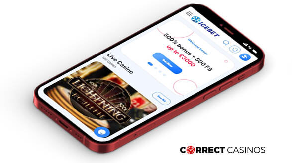 Icebet Casino - Mobile Version
