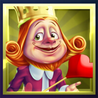 Queen of Wonderland Megaways Man Symbol
