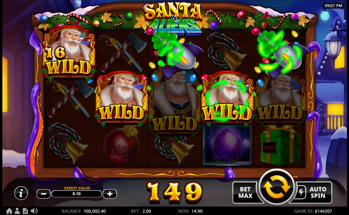 Santa vs Aliens