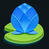 Fire Hopper Blue Flower Symbol