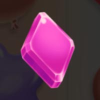 Joker Bombs Pink Ruby Symbol