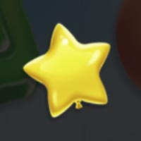 Joker Bombs Star Balloon Symbol