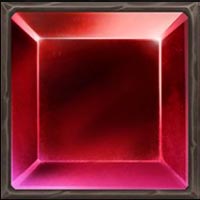 Mega Mine Nudging Ways Red Crystal Symbol