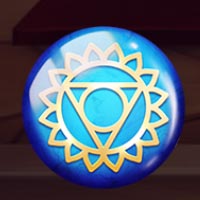 Patanjali Chakra Blue Symbol