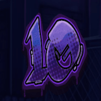 Hustling ten symbol