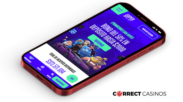 SuperPlay casino mobile version