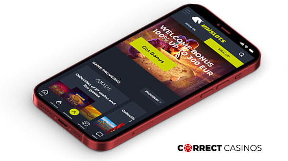Unislots Casino Mobile version