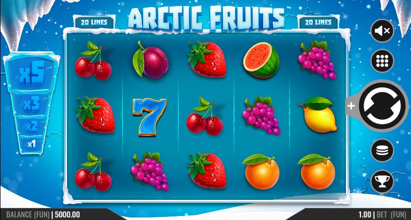 Arctic Fruits play screen