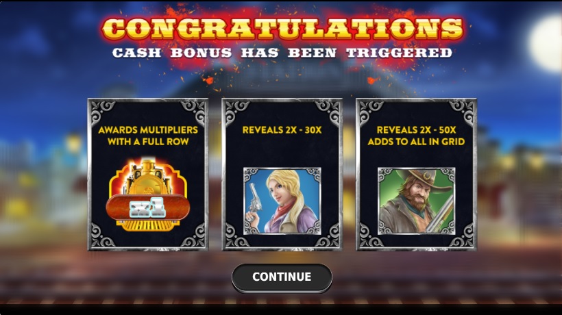 Cash Express Bonus Triggeres