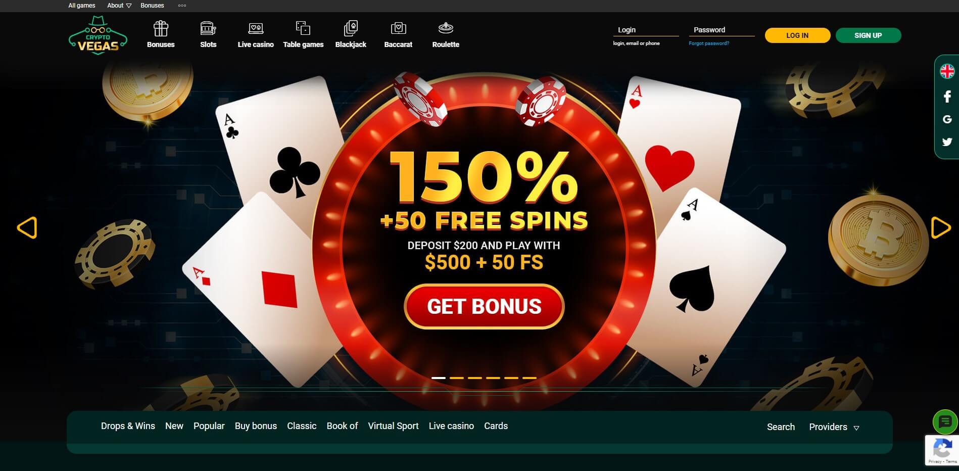 crypto.vegas - Website Review