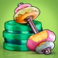 Beast Mode donut weights symbol