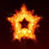 Burning Scatters star symbol