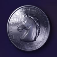 Flip Royale Metalic Coin Symbol