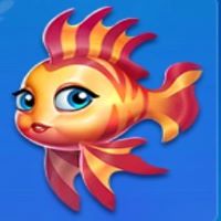 Happy Fish red fish symbol