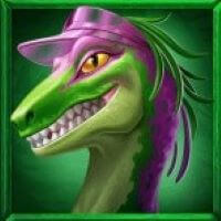 Jurasic Party green dragon symbol