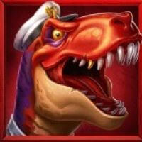 Jurasic Party red dragon symbol