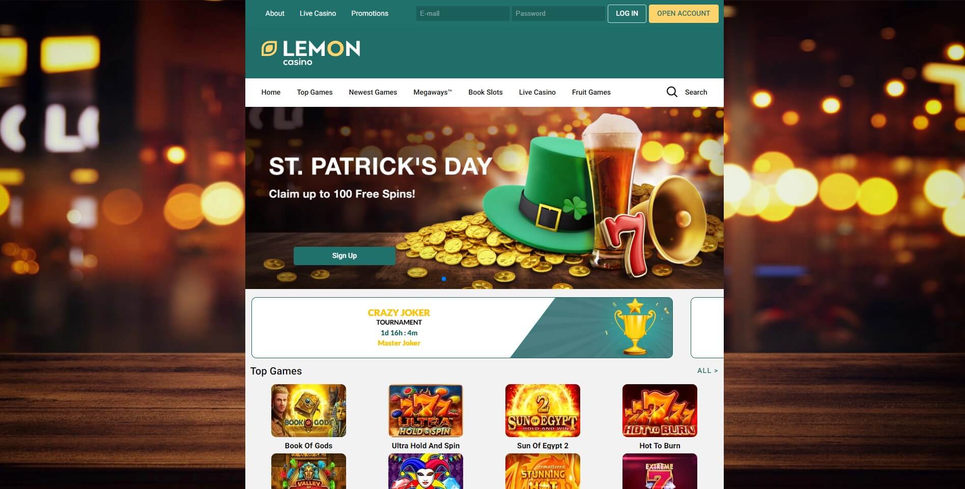 lemon casino w co grać