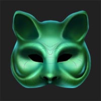 Squidpot Green Mask Symbol
