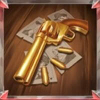 Sticky Bandits Trail of Blood revolver symbol