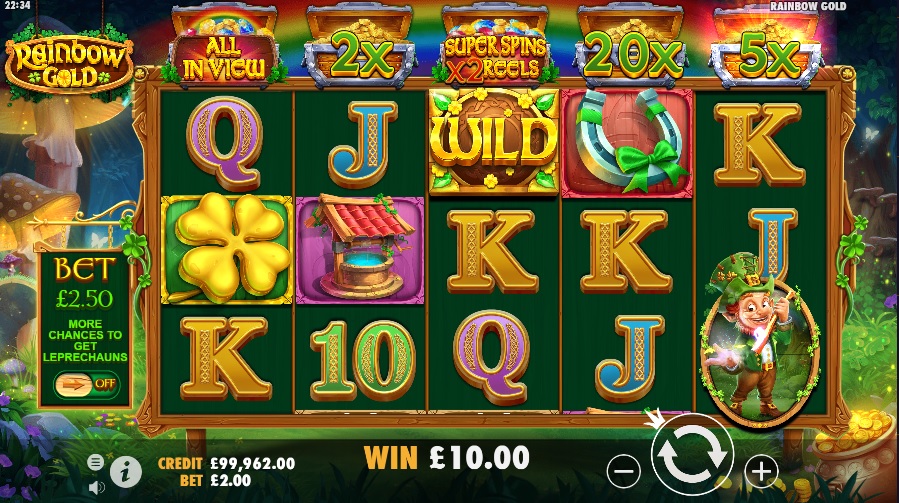 Rainbow Gold Leprechaun