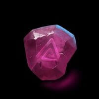 Voodoo Temple Pink Stone Symbol