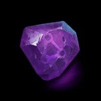 Voodoo Temple Purple Stone Symbol