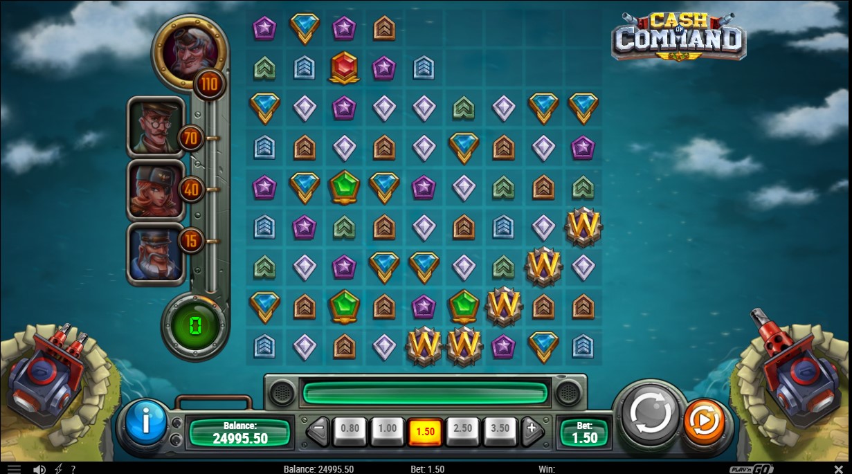 Cash of Command base