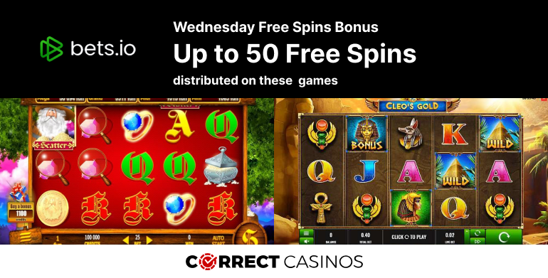 Bet.io Wednesday Free Spins