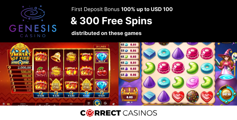 Genesis Casino First Deposit Bonus