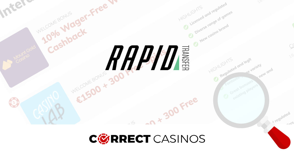 Rapid Transfer Casinos
