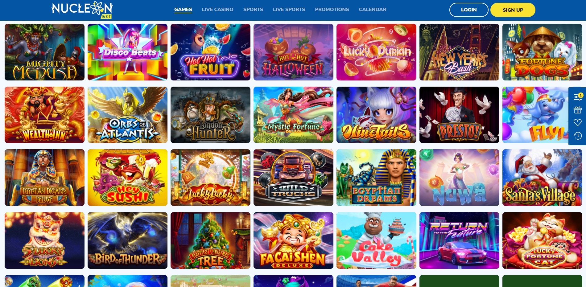 Slots by Habanero At NucleonBet Casino
