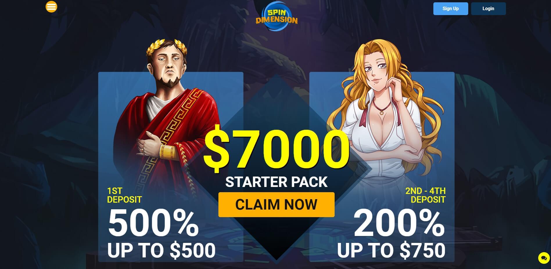 Spin Dimension Casino Promotions