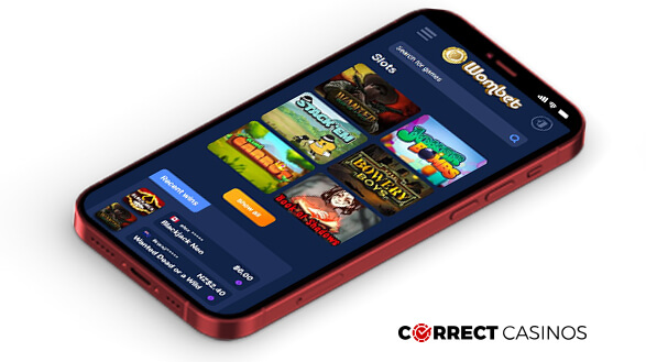 WomBet Casino Mobile Version