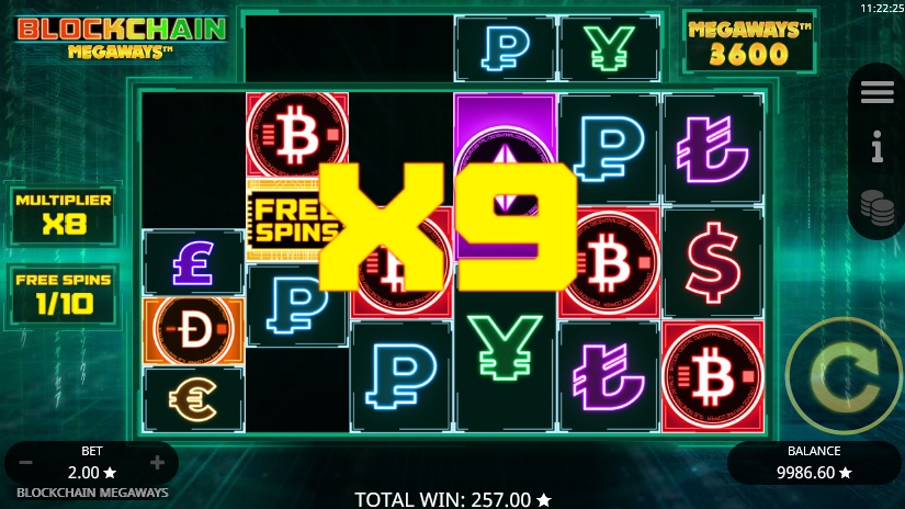 Blockchain Megaways bonus