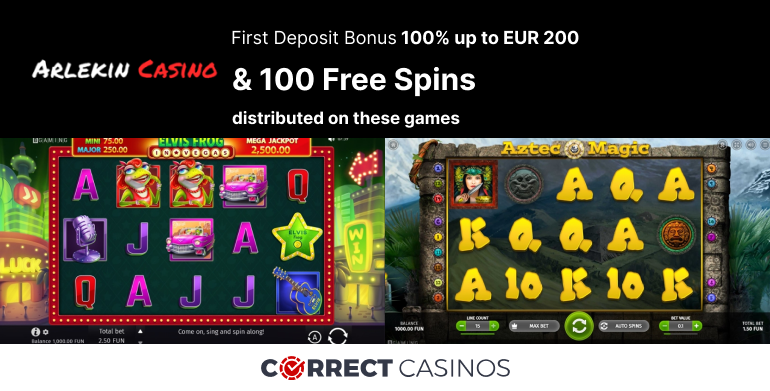 Arlekin Casino Firstt Deposit Bonus Review