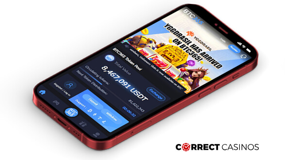 BTC365 Casino Mobile Version
