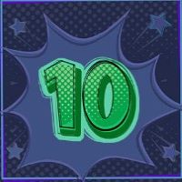 CherryPop Deluxe Ten Symbol