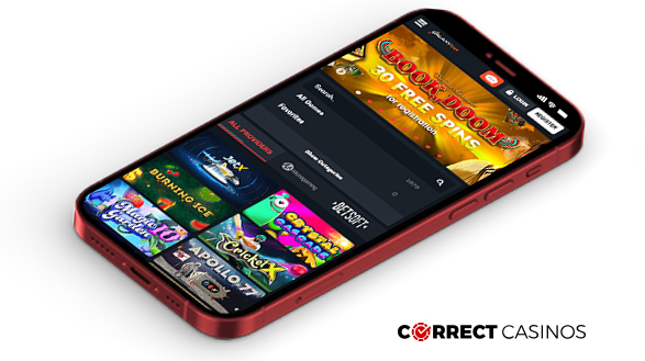 GalaxyBet Casino Mobile Version