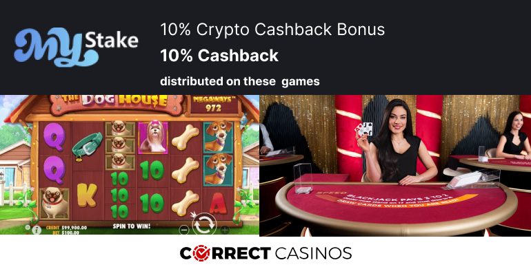 MyStake 10% Crypto Cashback Bonus Review