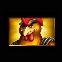 Rooster Fury Yellow Chiken Symbol
