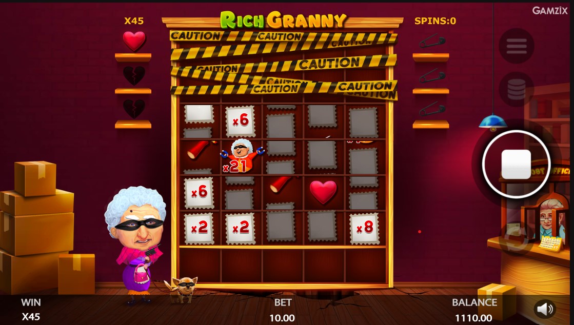 Rich Granny bonus