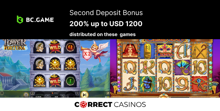 BC Game Casino Second Deposit Bonus Review