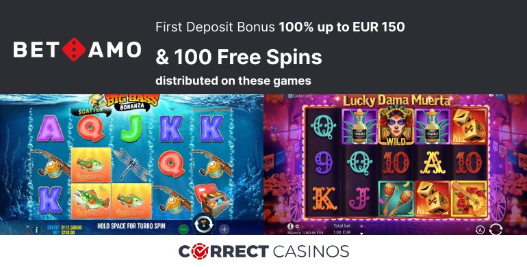 Betamo Casinoo First Deposit Bonus