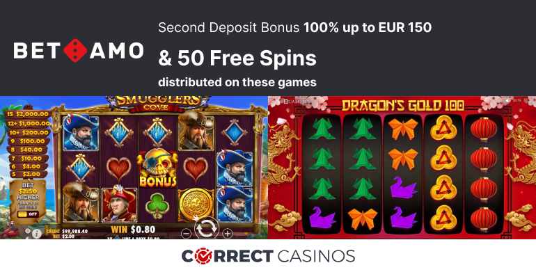 Betamo Casinoo Second Deposit Bonus