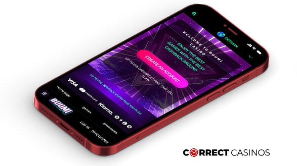 Buumi Casino Mobile Version