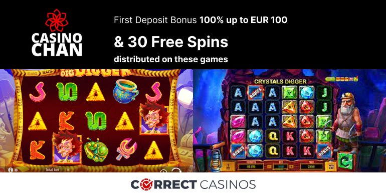 Casinochan Casino First Deposit Bonus