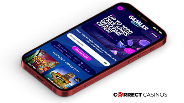Gemler Casino Mobile Version