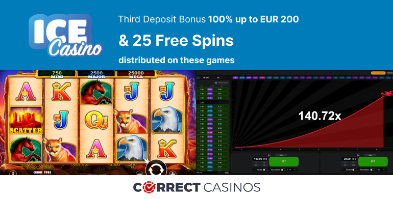 Ice Casino Third Deposit Bonus Review